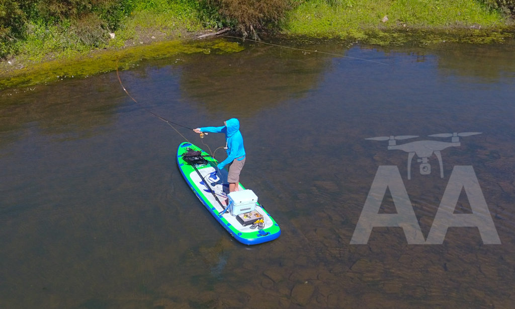 Fly fishing photography